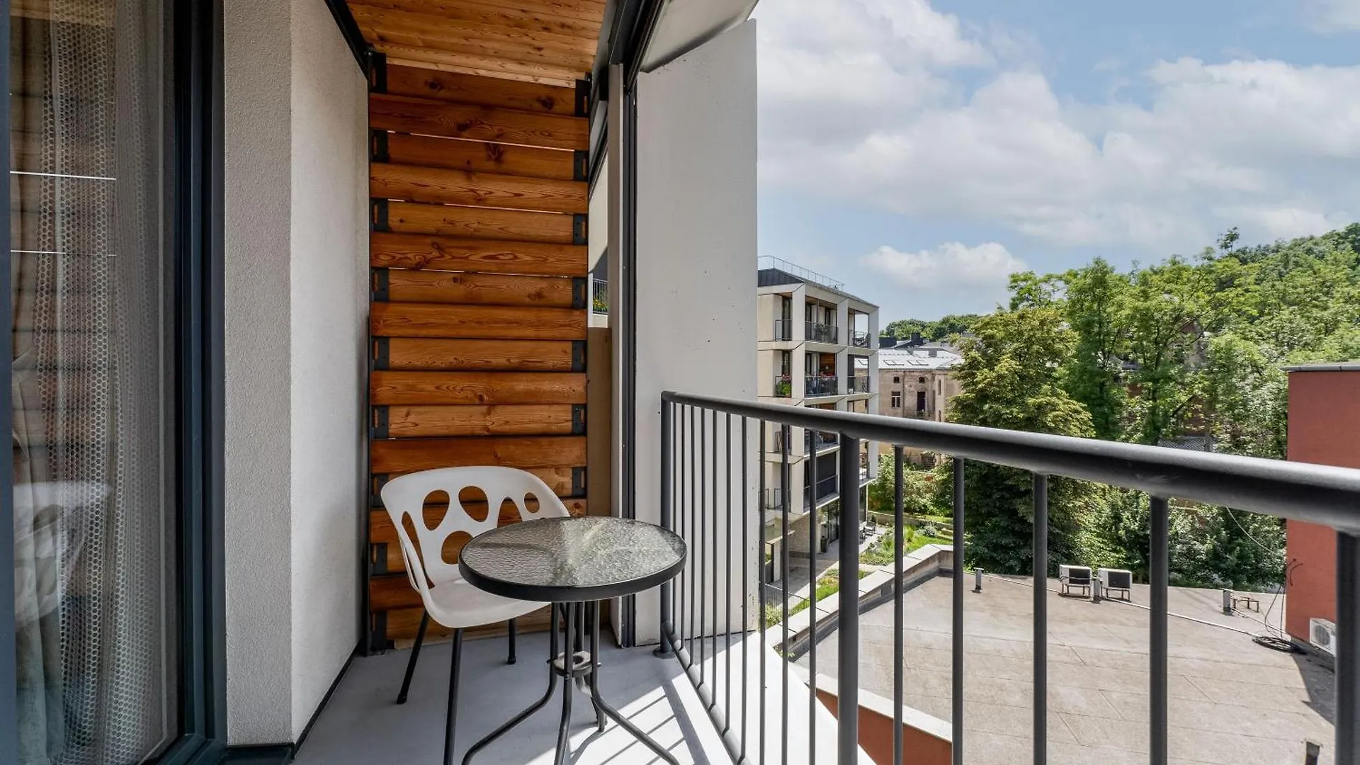 Apartment Podgorze Studio With Balcony Krakow Poland