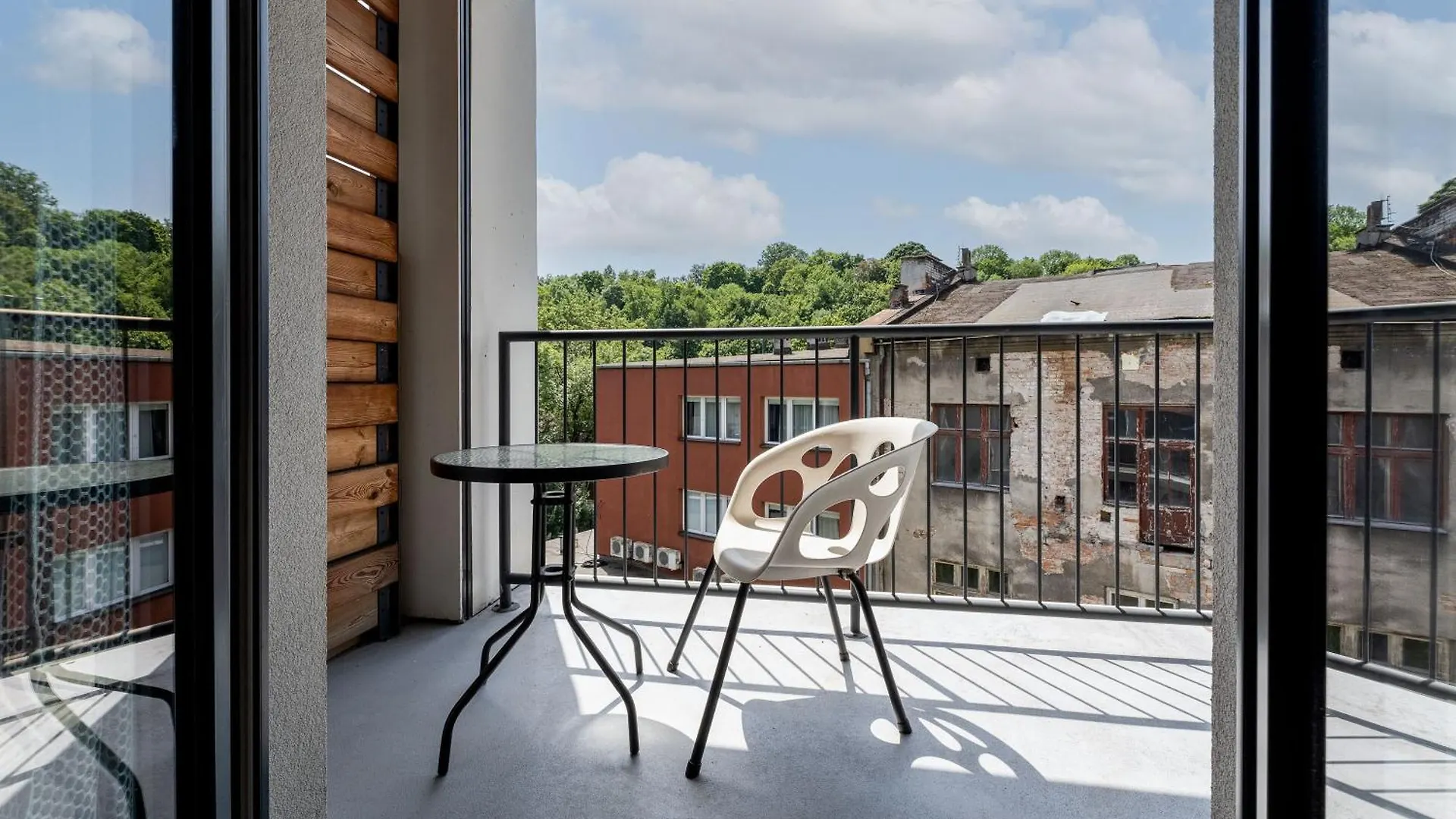 Apartment Podgorze Studio With Balcony Krakow Poland