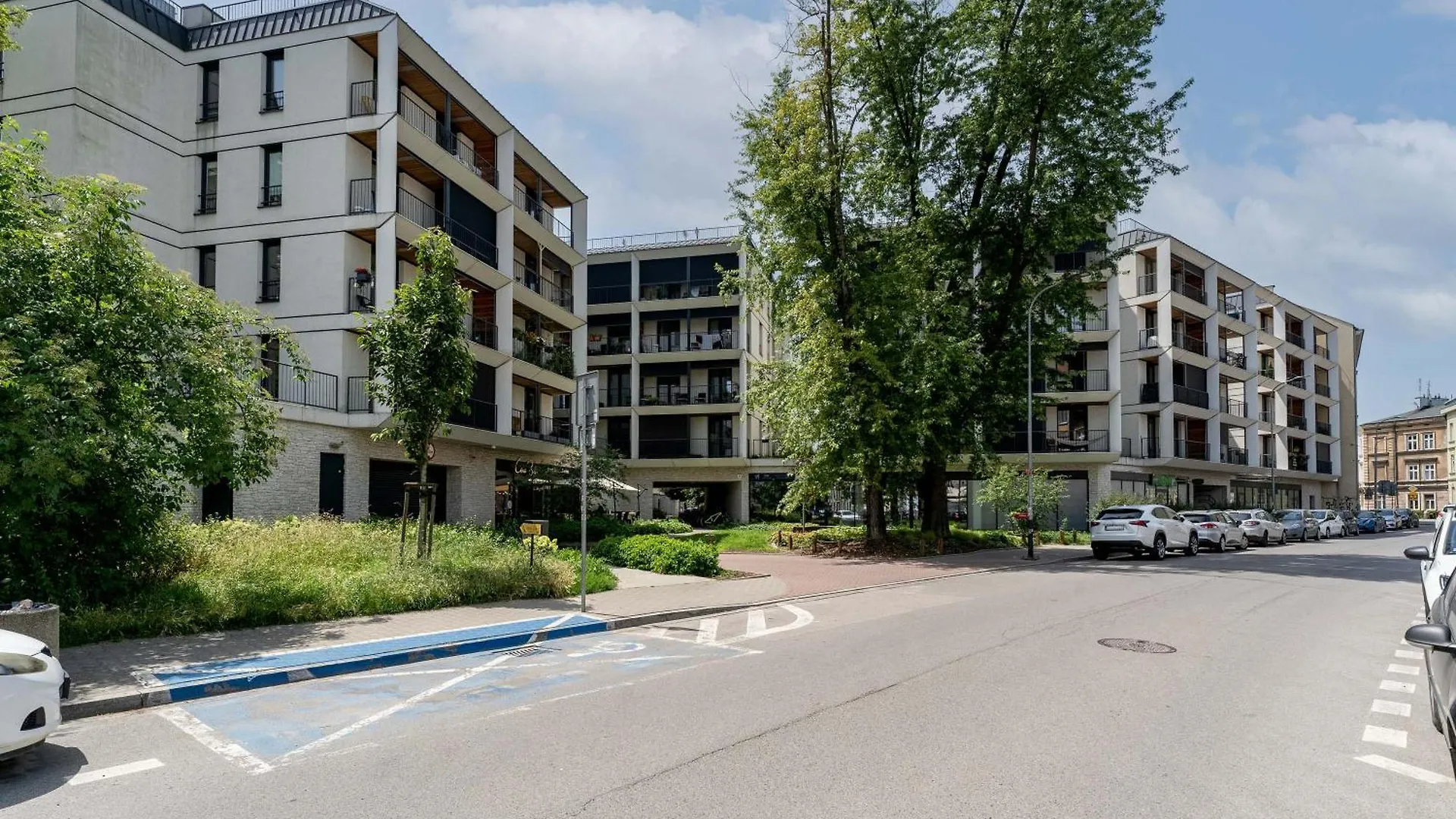 Podgorze Studio With Balcony 크라쿠프 아파트